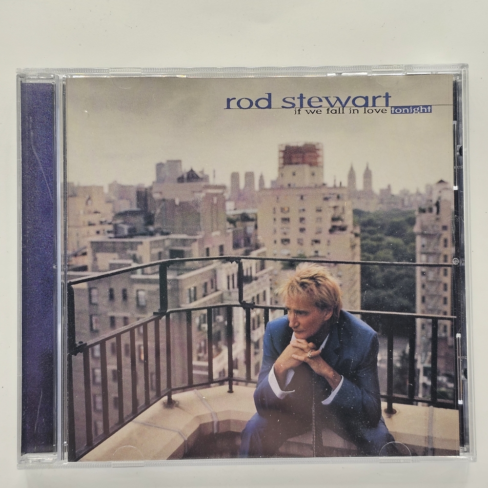 If We Fall in Love Tonight by Rod Stewart (CD, Aug-2007, Warner Bros.)